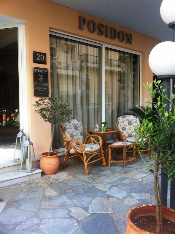 Posidon Studios Loutra Edipsou  ภายนอก รูปภาพ