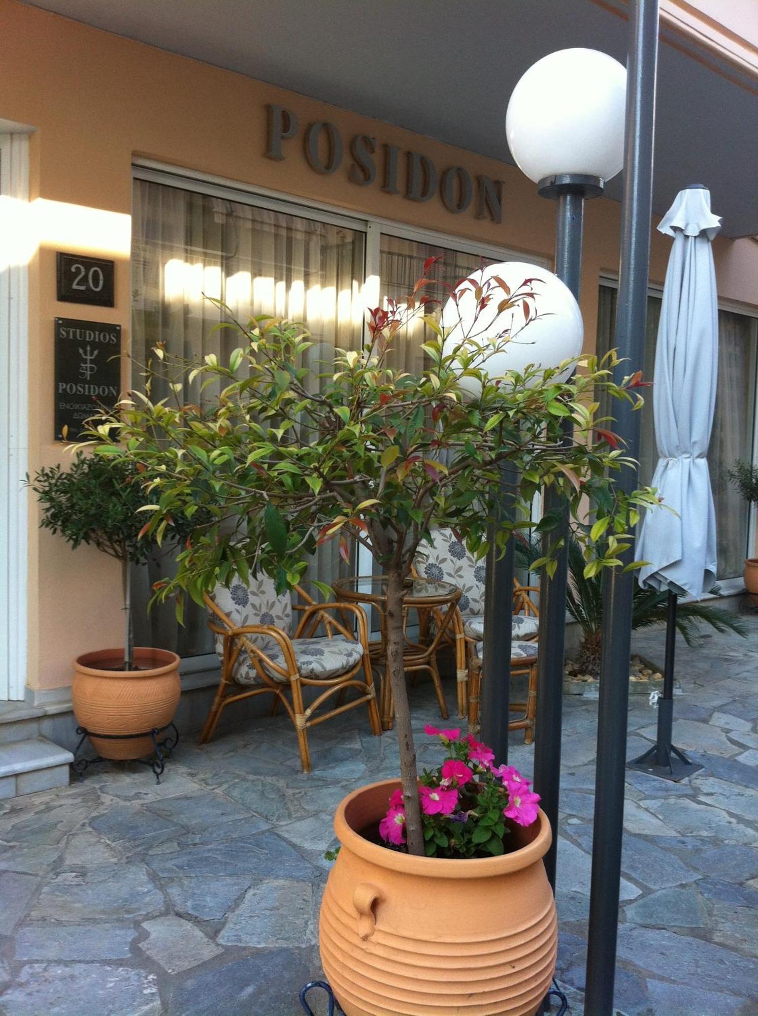 Posidon Studios Loutra Edipsou  ภายนอก รูปภาพ