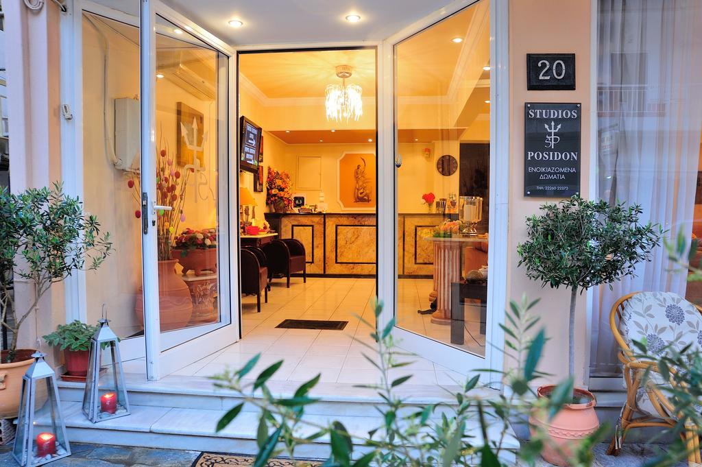 Posidon Studios Loutra Edipsou  ภายนอก รูปภาพ